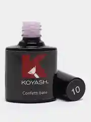 Лавандовый цветная база для ногтей, гель-лака камуфлирующая Koyash, для маникюра