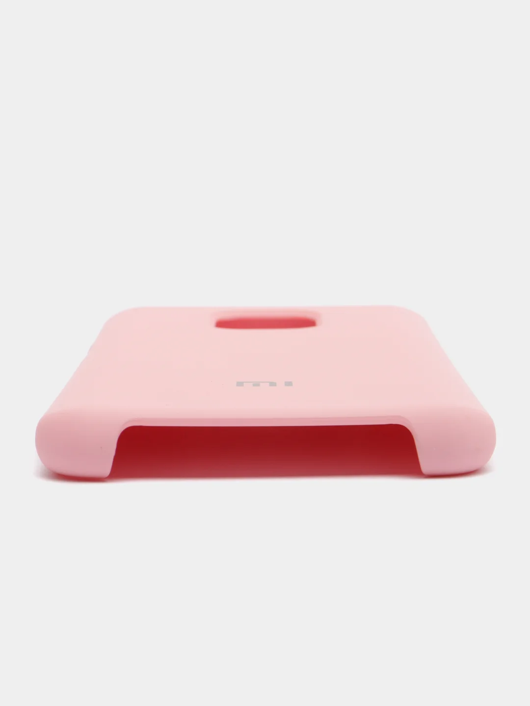 Розовый силиконовый чехол Silicone Case для Redmi Note 9S/Note 9 Pro