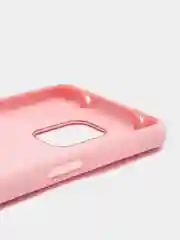 Розовый силиконовый чехол Silicone Case для Redmi Note 9S/Note 9 Pro
