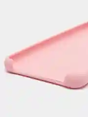 Розовый силиконовый чехол Silicone Case для Redmi Note 9S/Note 9 Pro