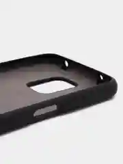 Черный силиконовый чехол Silicone Case для Redmi Note 9S/Note 9 Pro