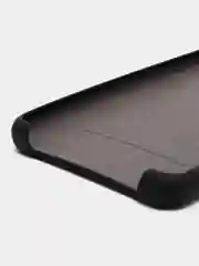 Черный силиконовый чехол Silicone Case для Redmi Note 9S/Note 9 Pro