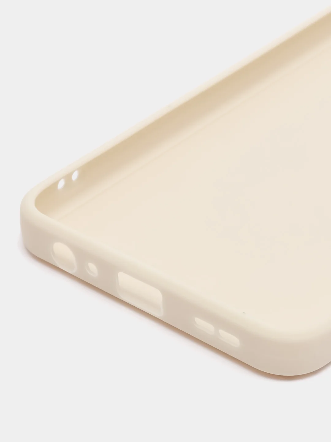 Молочный силиконовый чехол для Infinix HOT 11S NFC (Инфиникс Хот 11С НФС), прозрачный