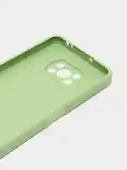 Зеленый чехол для Xiaomi Poco X3 NFC, Poco X3 Pro (Сяоми Поко Икс3 нфс, Икс3 Про), силиконовый