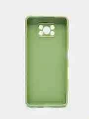 Зеленый чехол для Xiaomi Poco X3 NFC, Poco X3 Pro (Сяоми Поко Икс3 нфс, Икс3 Про), силиконовый