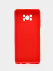 Красный чехол для Xiaomi Poco X3 NFC, Poco X3 Pro (Сяоми Поко Икс3 нфс, Икс3 Про), силиконовый