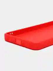 Красный чехол для Xiaomi Poco X3 NFC, Poco X3 Pro (Сяоми Поко Икс3 нфс, Икс3 Про), силиконовый