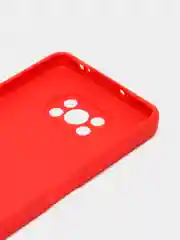 Красный чехол для Xiaomi Poco X3 NFC, Poco X3 Pro (Сяоми Поко Икс3 нфс, Икс3 Про), силиконовый