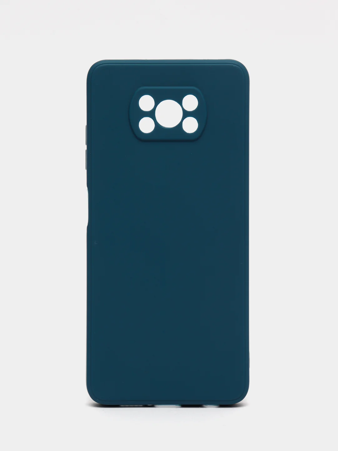 Синий чехол для Xiaomi Poco X3 NFC, Poco X3 Pro (Сяоми Поко Икс3 нфс, Икс3 Про), силиконовый