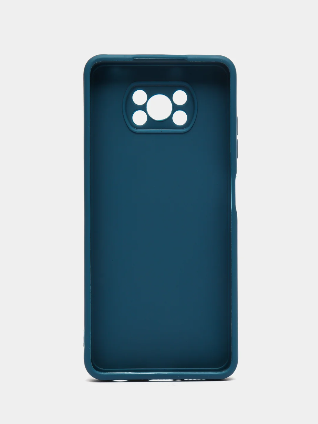 Синий чехол для Xiaomi Poco X3 NFC, Poco X3 Pro (Сяоми Поко Икс3 нфс, Икс3 Про), силиконовый