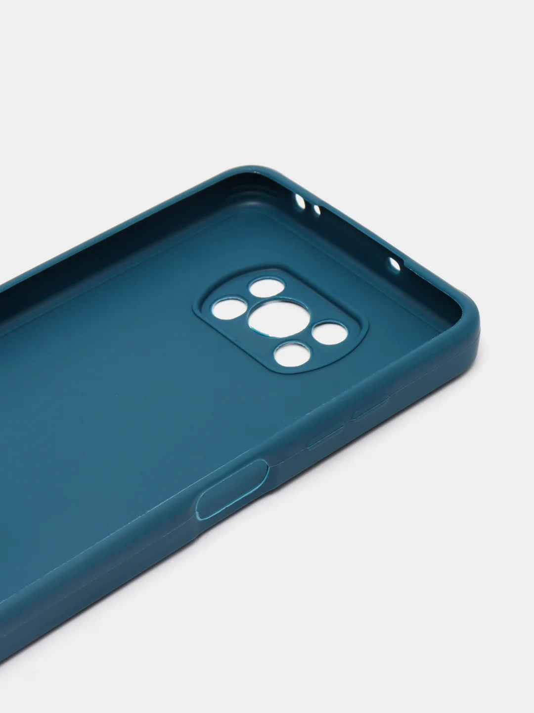 Синий чехол для Xiaomi Poco X3 NFC, Poco X3 Pro (Сяоми Поко Икс3 нфс, Икс3 Про), силиконовый