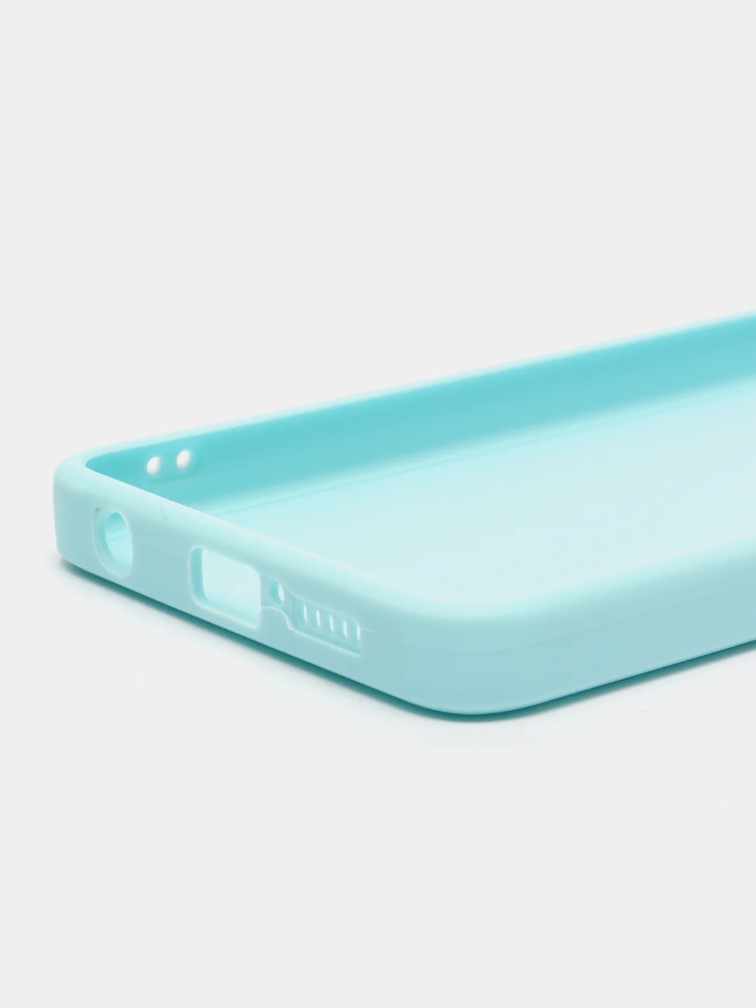 Голубой чехол для Xiaomi Poco X3 NFC, Poco X3 Pro (Сяоми Поко Икс3 нфс, Икс3 Про), силиконовый