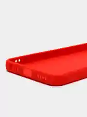 Красный чехол для Realme 10 Pro (Реалми 10 Про) силиконовый, цветной, матовый