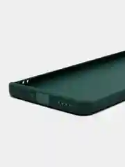 Тёмно-зелёный силиконовый чехол для Realme 10 Pro+  / 10 Pro Plus (Реалми 10 Про Плюс 5 Джи), прозрачный