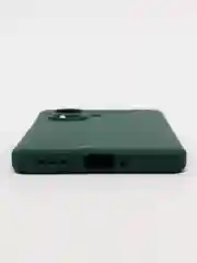 Тёмно-зелёный силиконовый чехол для Realme 10 Pro+  / 10 Pro Plus (Реалми 10 Про Плюс 5 Джи), прозрачный