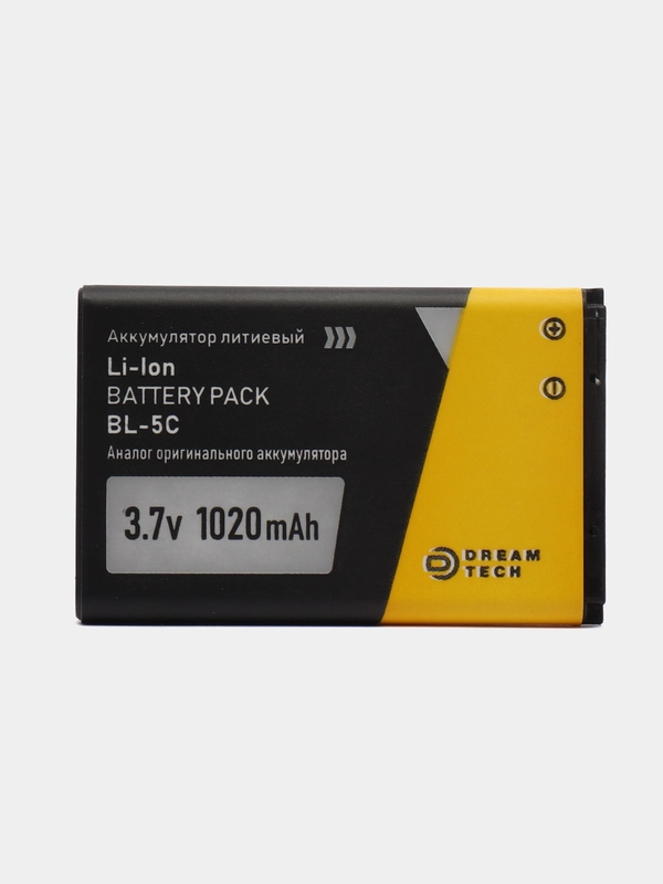 Аккумулятор BL-5C, 1020 mAh, 3,7 V