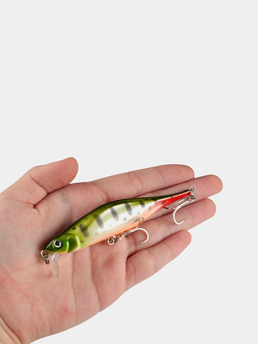 Бирюзовый рыболовный воблер "Минноу" (Minnow), 10 см, 12 г, 6 цветов