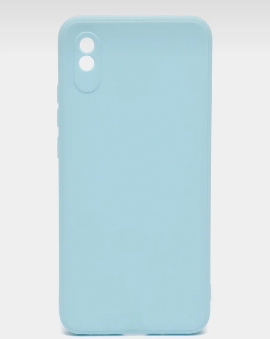 Бирюзовый чехол с защитой камеры и бархатом внутри для REDMI NOTE 7 / REDMI NOTE 7 PRO