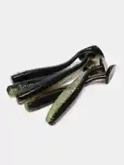 Приглушённый хаки виброхвост Lucky John Pro Series LJ Minnow, силиконовый