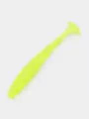 Салатовый силиконовая приманка, виброхвост Lucky John  Pro Series S-shad