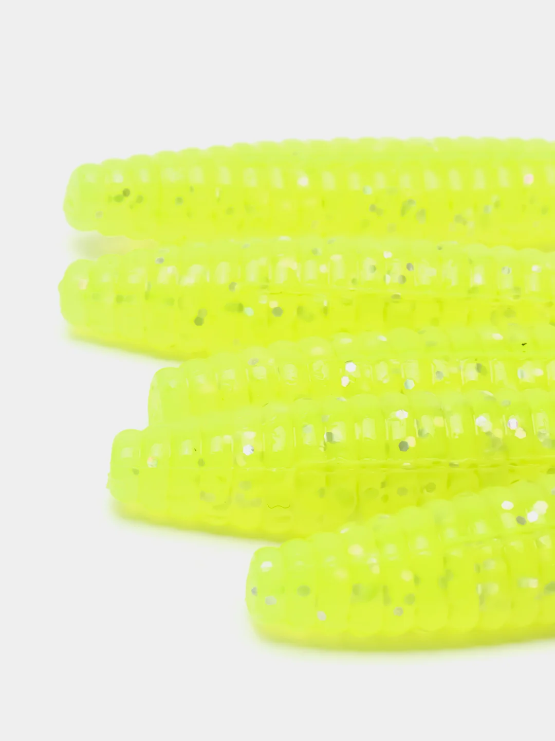 Салатовый силиконовая приманка, виброхвост Lucky John  Pro Series S-shad