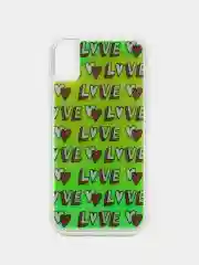 Неоновый чехол для айфон iPhone 11 Pro Max, 12 Pro Max, 12 Mini, XS Max