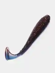 Фиолетовый виброхвост Lucky John Pro Series Spark Tail, силиконовый