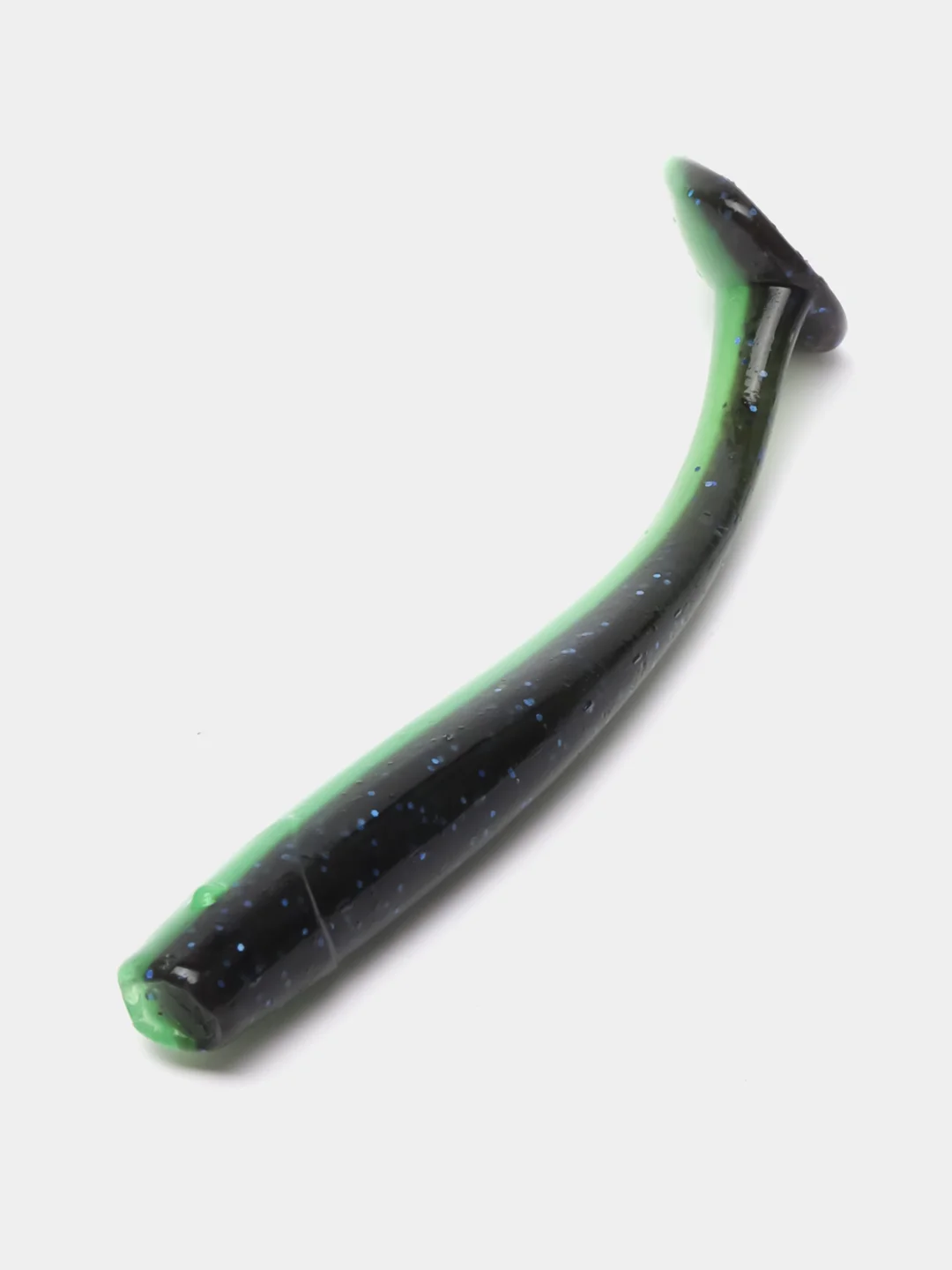 Зеленый виброхвост Lucky John Pro Series LJ Minnow, силиконовый