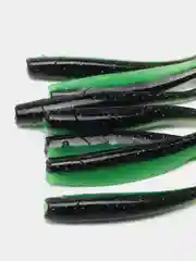 Зеленый виброхвост Lucky John Pro Series LJ Minnow, силиконовый