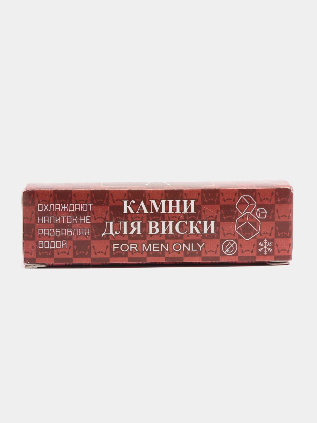 Багровый камни для виски, 4 штуки