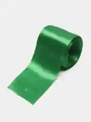 Зеленый лента атласная