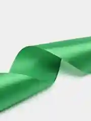 Зеленый лента атласная