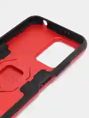 Красный чехол противоударный для Xiaomi Poco X4 GT (Сяоми Поко Х4 ГТ), с кольцом