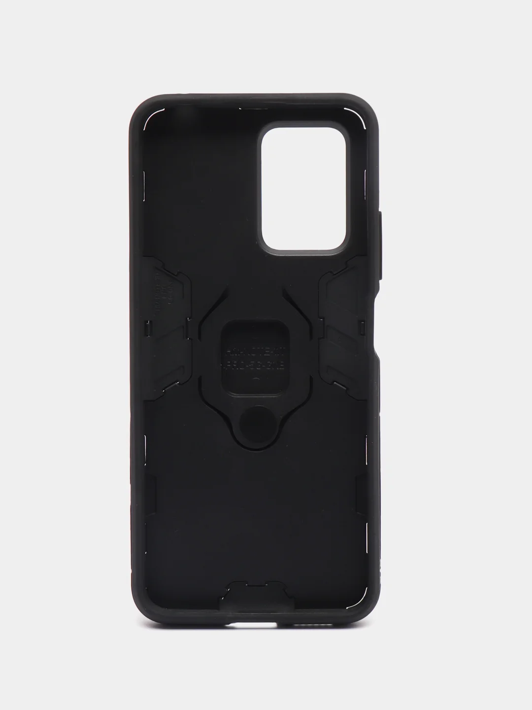 Черный чехол противоударный для Xiaomi Poco X4 GT (Сяоми Поко Х4 ГТ), с кольцом
