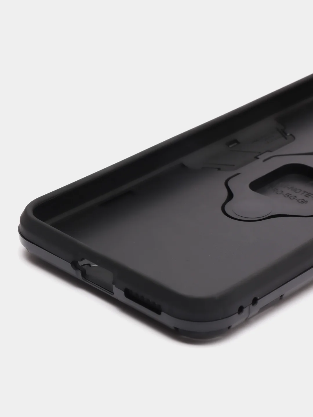 Черный чехол противоударный для Xiaomi Poco X4 GT (Сяоми Поко Х4 ГТ), с кольцом