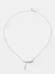 Серебряная цепочка с кулоном "Интрига", 925 проба