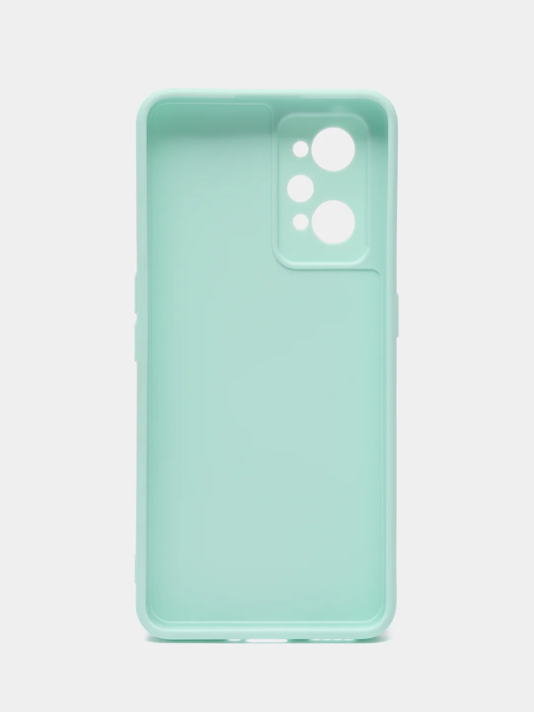 Мятный чехол для Realme GT Neo 2 / GT 2 / GT Neo 3T,  силиконовый с защитой камеры
