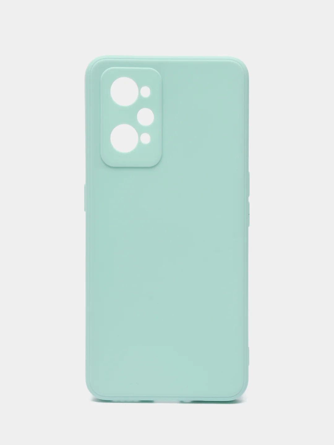 Мятный чехол для Realme GT Neo 2 / GT 2 / GT Neo 3T,  силиконовый с защитой камеры