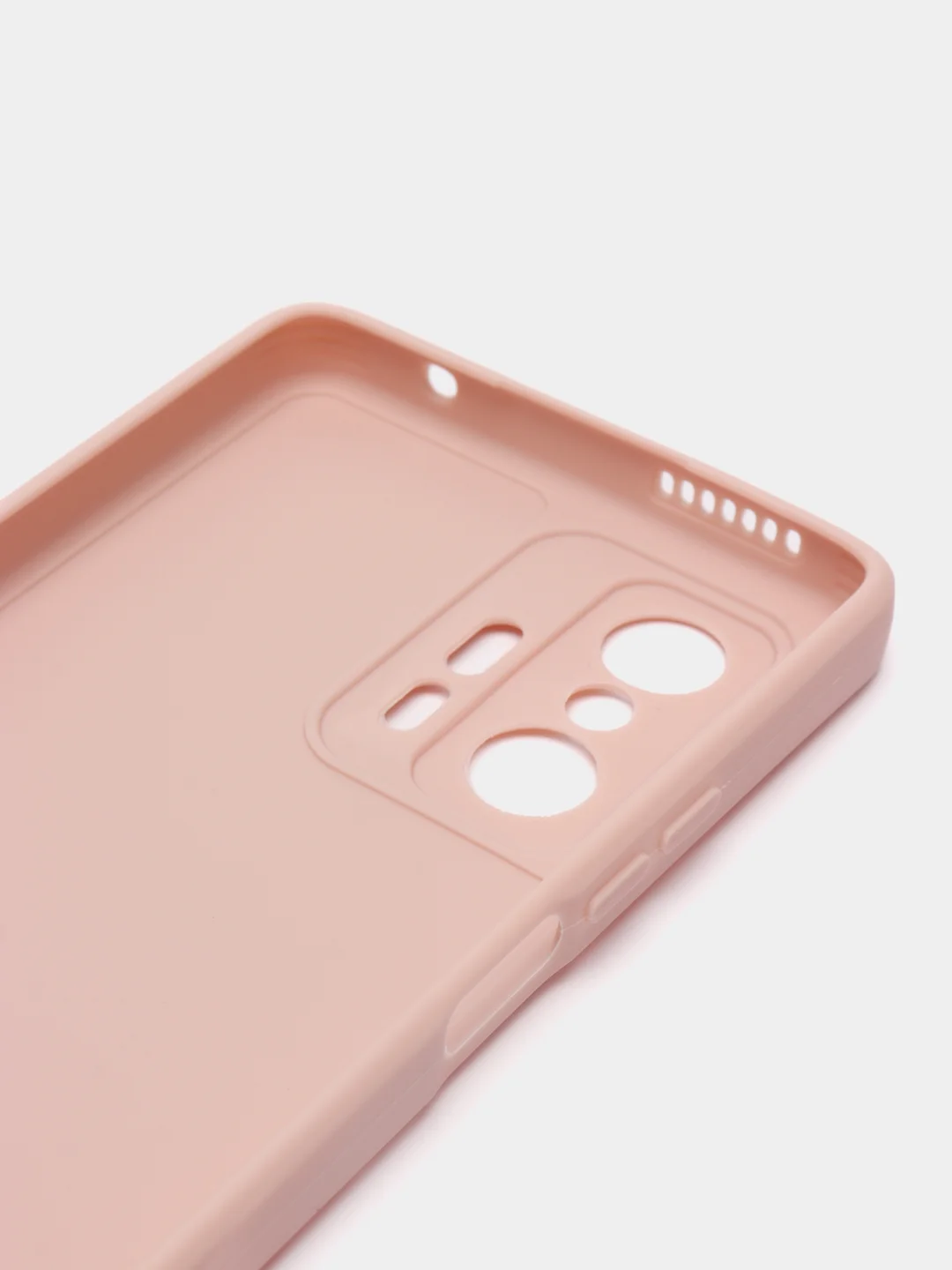 Пудровый чехол для Xiaomi Mi 11T и 11T Pro (Сяоми Ми 11Т, 11Т Про), матовый, силиконовый