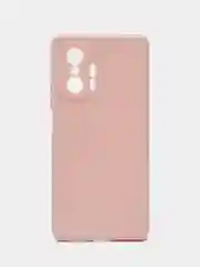Пудровый чехол для Xiaomi Mi 11T и 11T Pro (Сяоми Ми 11Т, 11Т Про), матовый, силиконовый