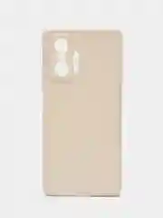 Молочный чехол для Xiaomi Mi 11T и 11T Pro (Сяоми Ми 11Т, 11Т Про), матовый, силиконовый