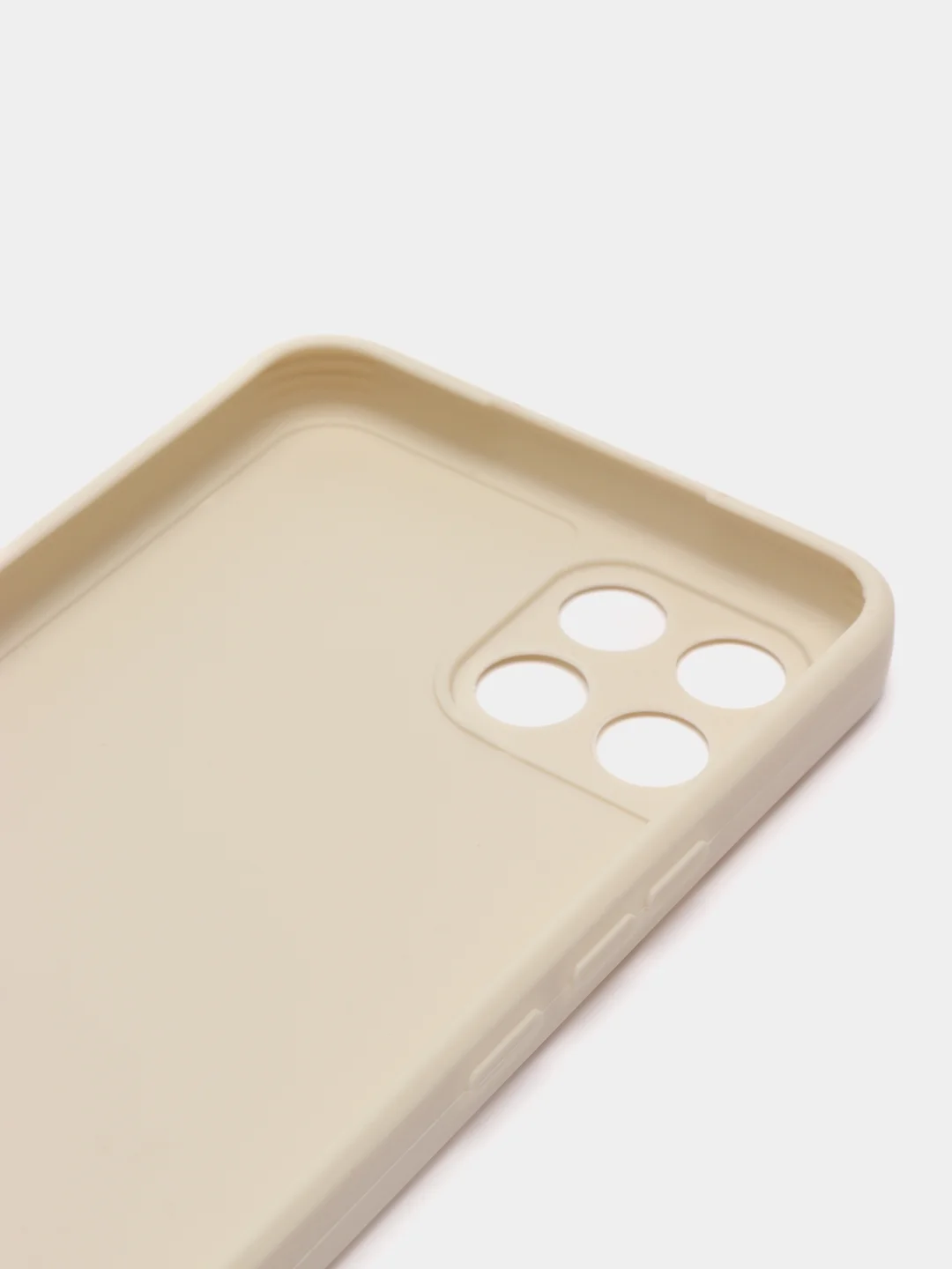 Молочный чехол для Infinix Smart 6 HD (Инфиникс Смарт 6 ХД), силиконовый