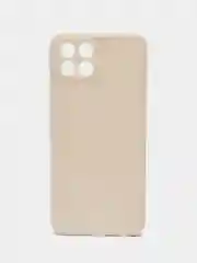 Молочный чехол для Infinix Smart 6 HD (Инфиникс Смарт 6 ХД), силиконовый