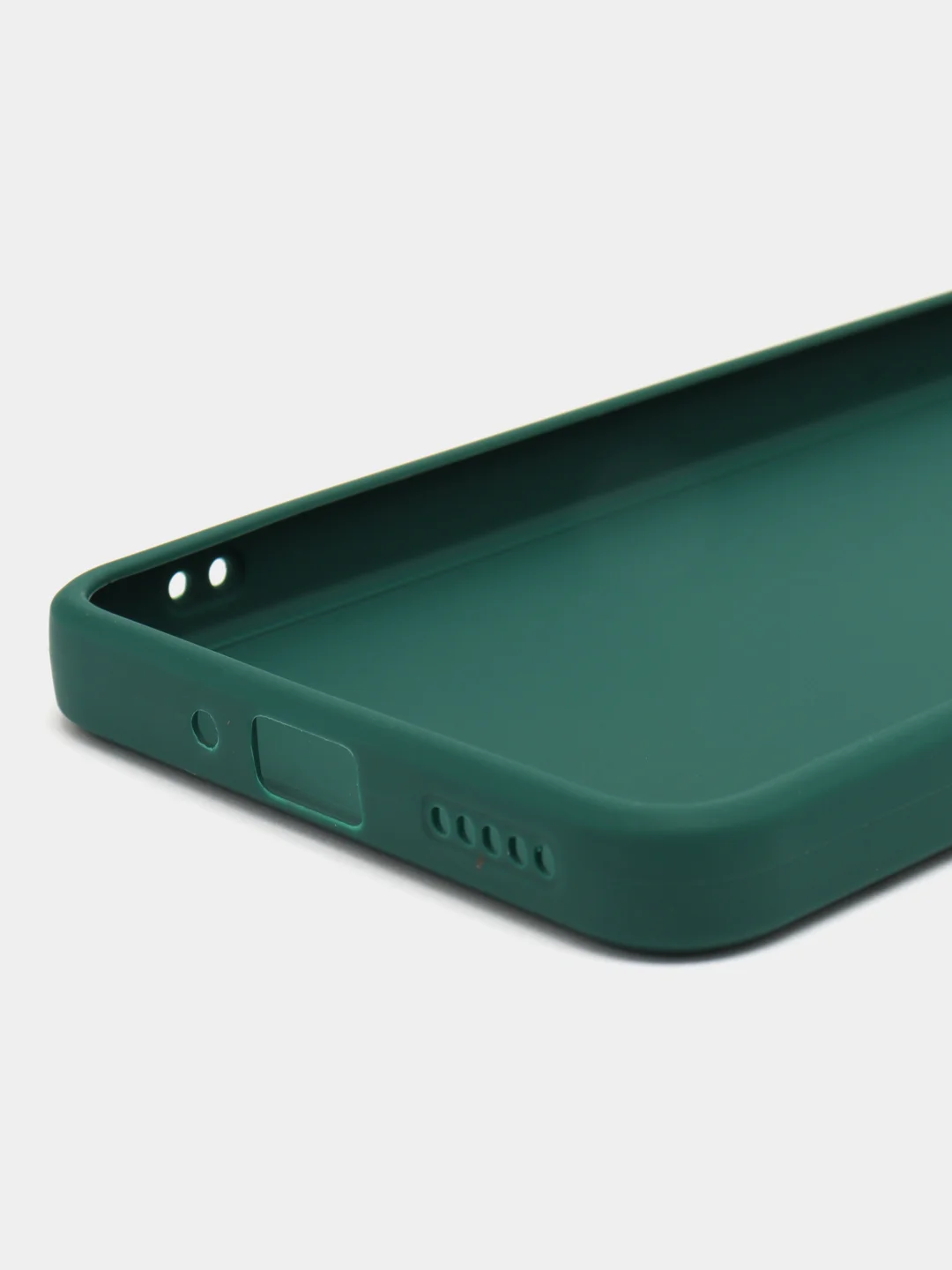 Зеленый чехол для HUAWEI nova Y90 (Хуавей Нова у90), прозрачный