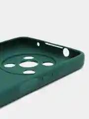 Зеленый чехол для HUAWEI nova Y90 (Хуавей Нова у90), прозрачный