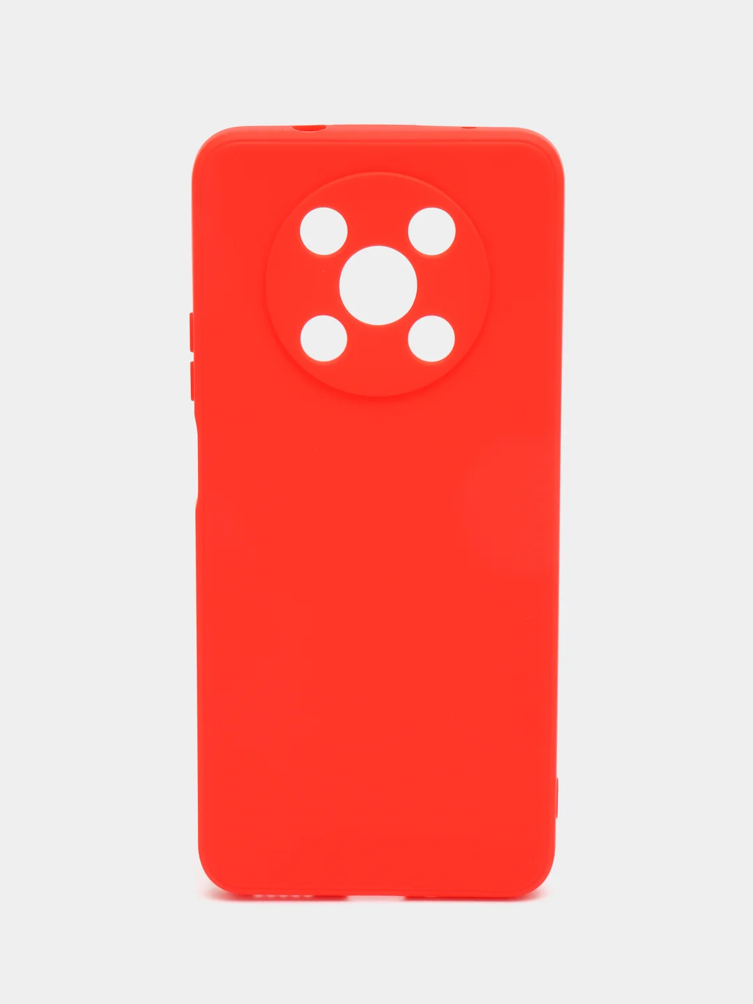 Красный чехол для HUAWEI nova Y90 (Хуавей Нова у90), прозрачный
