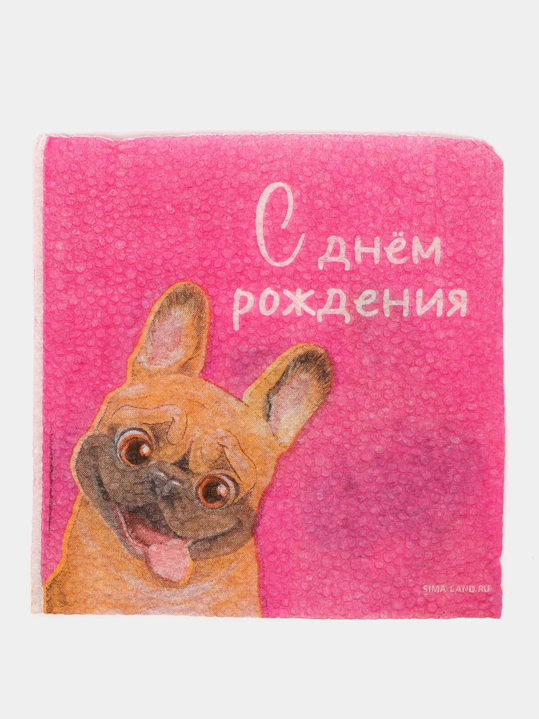 Вишнёвый салфетки бумажные, принт на выбор, 24 х 24 см, 20 штук