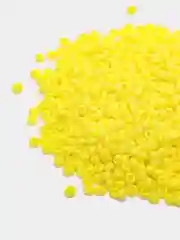 Лимонный бисер чешский Preciosa, Чехия, № 10, Natural Opaque