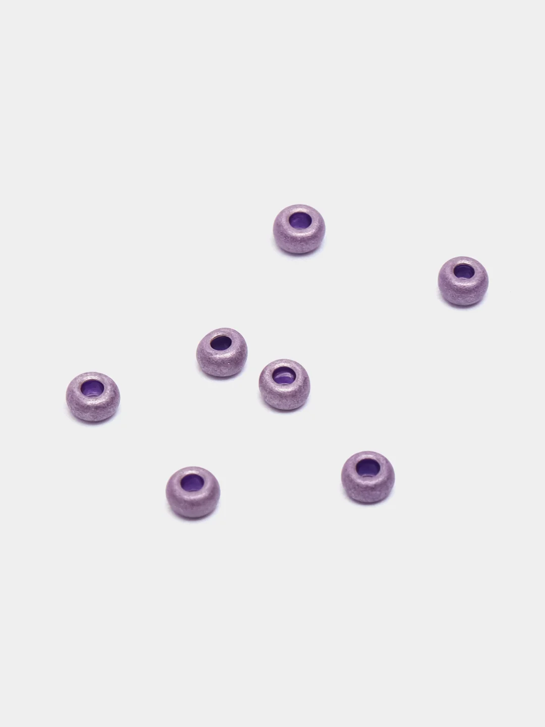 Аметистовый бисер чешский Preciosa № 10 Transparent Matt, матовый