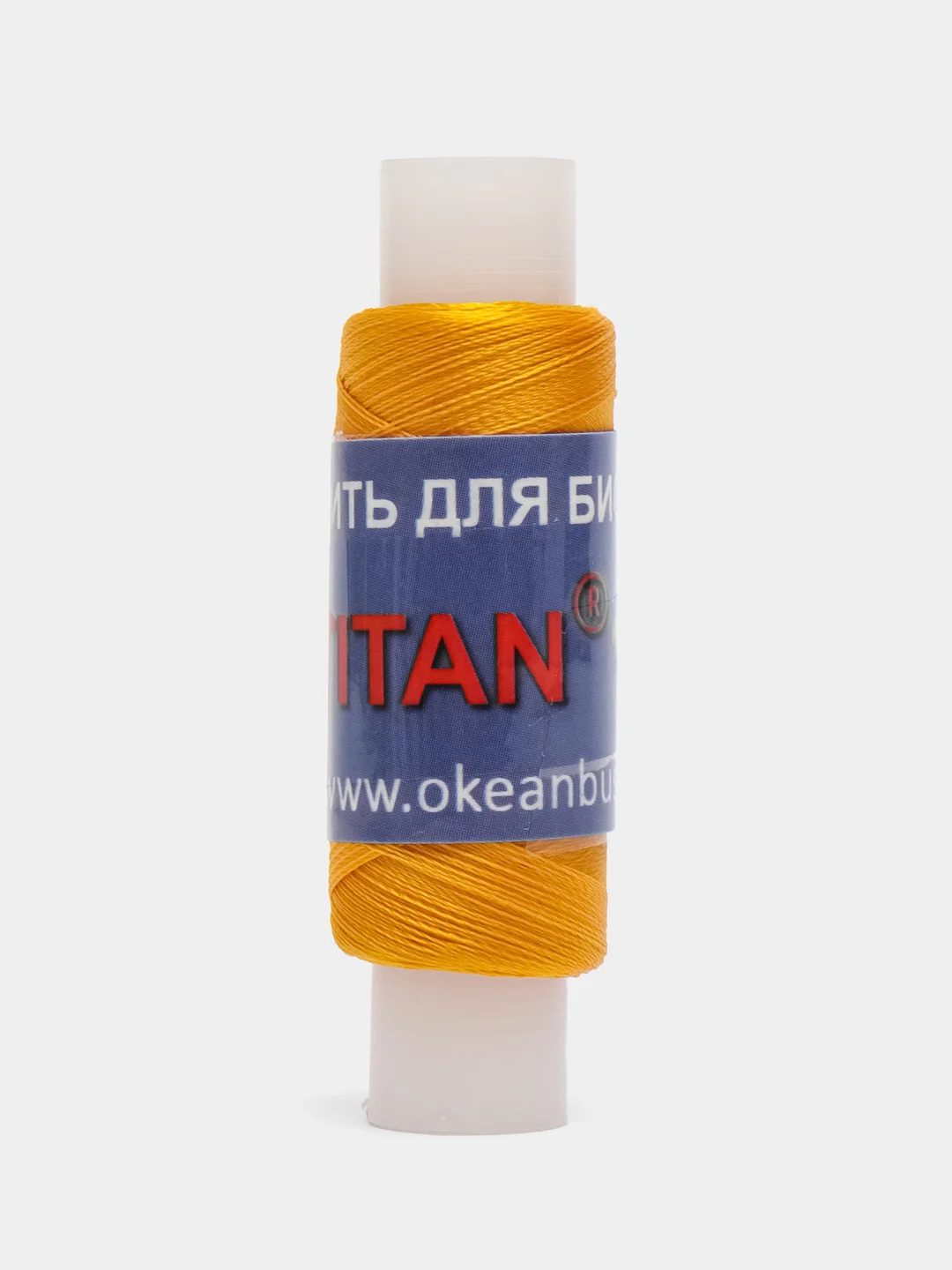 Золотой нить для бисера Titan